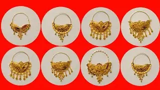 Beautiful latest design light weight gold nathiya|| bridal gold nathiya design with price| #goldnath