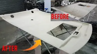 Range Rover Classic Restoration Part 5 | Recovering The Headlining.