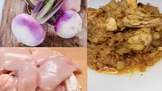 chicken shaljim recipe /Turnip chicken recipe