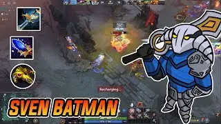 SVEN BATMAN PAKAI AGHANIM SCEPTER JADI SUPERMAN - Dota 2