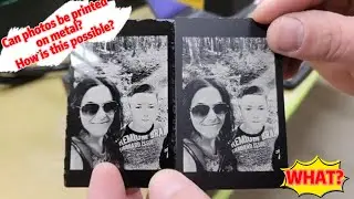 What??? Photos can be printed on metal cards? It's real!!!