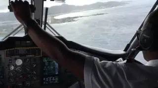 Cockpit video DHC6-300 Winair St Marten