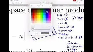 Axler Linear Algebra Done Right 6C Orthogonal Projection and Minimization (part 2 of 3)