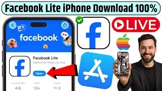 Facebook Lite Download on iPhone 100% Live | iPhone Me Facebook Lite Kaise Chalaye | Lite for iOS