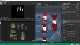Workflow in creating the scene
