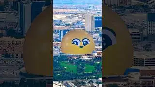 Las Vegas Sphere #orbi #lasvegas #sphere #emoji #funny #view #usa #shorts #shortsvideo #9to9recipes