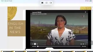EXTRAIT DU JOURNAL TV|| 09 AO&Ucirc;T ||  EN ANGLAIS
