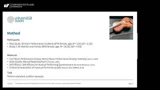 Psychological Interventions for Performance Anxiety Management in Art (Veronika Lubert)