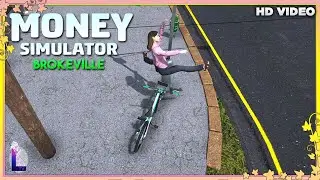 Le v&eacute;lo c'est DANGEREUX !  | money simulator: brokeville HD  | Gameplay FR