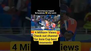 Door Closed and No Handshake Ind vs Pak Asia Cup 2025!!#shortsfeed #india #youtube