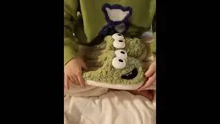 Cute warm plush home slippers from UpSlipper.#homeslippers #plushslippers#warmslippers #ladyslippers