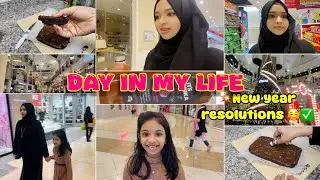 இப்டி தான் பண்ணபோறேன்😎🧕/🌈NEW YEAR GOALS 🔥😍/Fudgy Brownie Recipe In Tamil /Day In My Life/ZanaVlogs