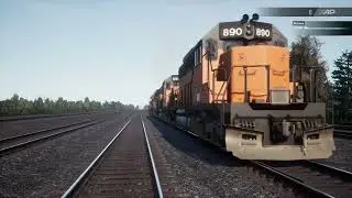 Bessemer and Lake Erie Empty Coal Train. Southbound. Train Sim World 6. January 24, 2026.