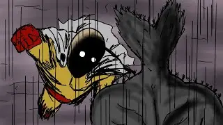 saitama vs garou (fan animation)