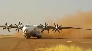 World's Largest Propeller Plane