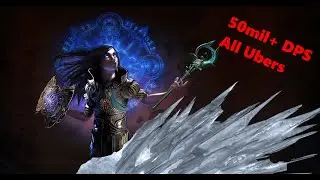 [PoE - 3.25] Elementalist - Glacial Cascade (Buildshowcase) (All Ubers Deathless)