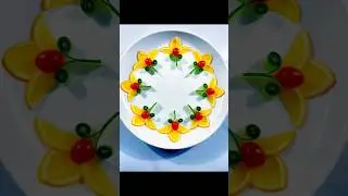 Beautiful salad 🥗 decorations ideas 💡 #saladart #kitchen