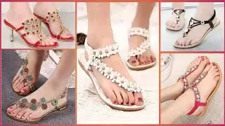 Beautiful Ladies Flat Sandals Collection 2022 | Summer shoes 2022