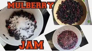 HOW TO MAKE MULBERRY JAM - ONLY 3 INGREDIENTS 