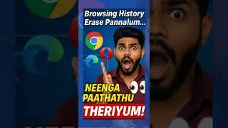 Browsing History Delete panninaa Safe-aa? | Tamil Tech Myth Bust 🤯 |  #Time2Tech | incognitobrowsing