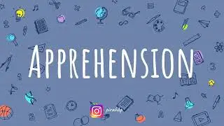 Apprehension meaning | Word of the Day | Learn English Vocabulary