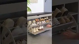 Maximize Space Genius Shoe Storage Ideas for Small Homes! #shoeorganizer #shoerack