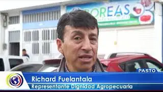 #CncNoticiasPasto| Veh&iacute;culos que transportaban leche no pudieron pasar por v&iacute;a alterna