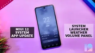 Miui 12 System Apps Update | Miui 12 Stable Launcher, Weather, Volume Panel For All | December 2020