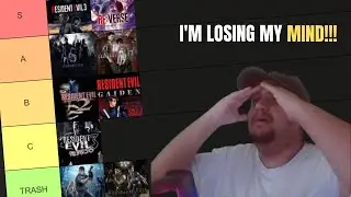 RESIDENT EVIL FAN RANKS EVERY RESIDENT EVIL GAME *TIER LIST* (RANT)
