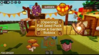 (Opening) Fall Seed Pack - Fall Market Event 2- Grow a Garden - Roblox Gameplay #viral #foryou #fyp