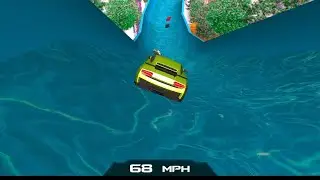 Waterslide Car Racing