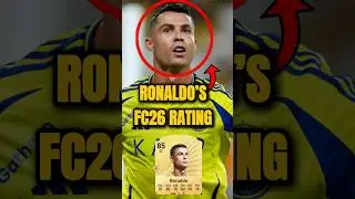 Карточка Криштиану Роналду на EAFC 26 вызвала споры🤯🐐#футбол #ФИФА #соккер