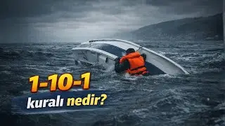 KIŞIN DENİZE DÜŞMEK: 1-10-1 KURALI HAYATINIZI KURTARABİLİR!