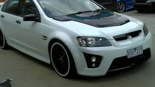 holden vt commodore with ve gts front vt clubsport bodykit wheels