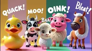 Animal ABCs With Sounds | Educational Rhymes for Kids