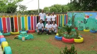 Jardim, Reciclagem & Arte na Escola  docx 640x480
