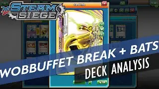 Wobbuffet BREAK & Bats Deck Profile! (XY-Steam Siege)