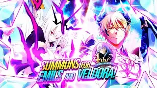 THE 4TH ANNI IS HERE! SUMMONS FOR TRANSFORMING EMILS AND VELDORA!  (Slime: Isekai Memories)