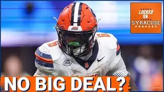 NO BIG DEAL? Yasin Willis Likely OUT vs. Colgate | Syracuse Football RBs set to Emerge