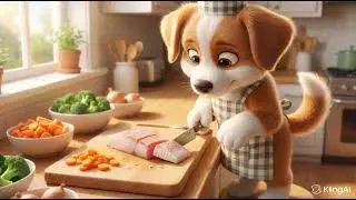 🎉 &ldquo;Puppy&rsquo;s Birthday Surprise 🐶🎂 | Cute Cooking & Happy Party&rdquo;