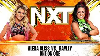 Alexa Bliss vs Bayley &ndash; NXT Originals Collide | WWE 2K24 Full Match Highlights