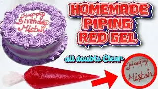 ❤️🌹home made neutral gel/ piping gel/glaze gel/neutral glaze ❤️🌹