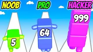 Level Up Cubes - NOOB vs PRO vs HACKER
