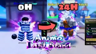Anime Last Stand: Mình dành 24h để evo Goku Godly...!!!!