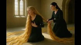 Rapunzel's Hair Cut by Beautiful Enchantress