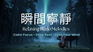 放鬆鋼琴音樂 | Relaxing Piano Music for Sleep and Focus – Peaceful Sounds for Calm Mind & Deep Rest