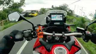 HONDA AFRICA TWIN | CRF1100 | MOTORCYCLE POV CRUISE |