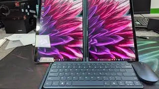260K 2.8K OLED Lenovo Yoga Book 9i Unboxing | Core Ultra 7-155U 