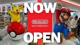 NINTENDO San Francisco is Open! | FULL Store WALKTHROUGH 2025