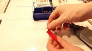 How to use Dremel multitool accessory: 409 Cut off wheel